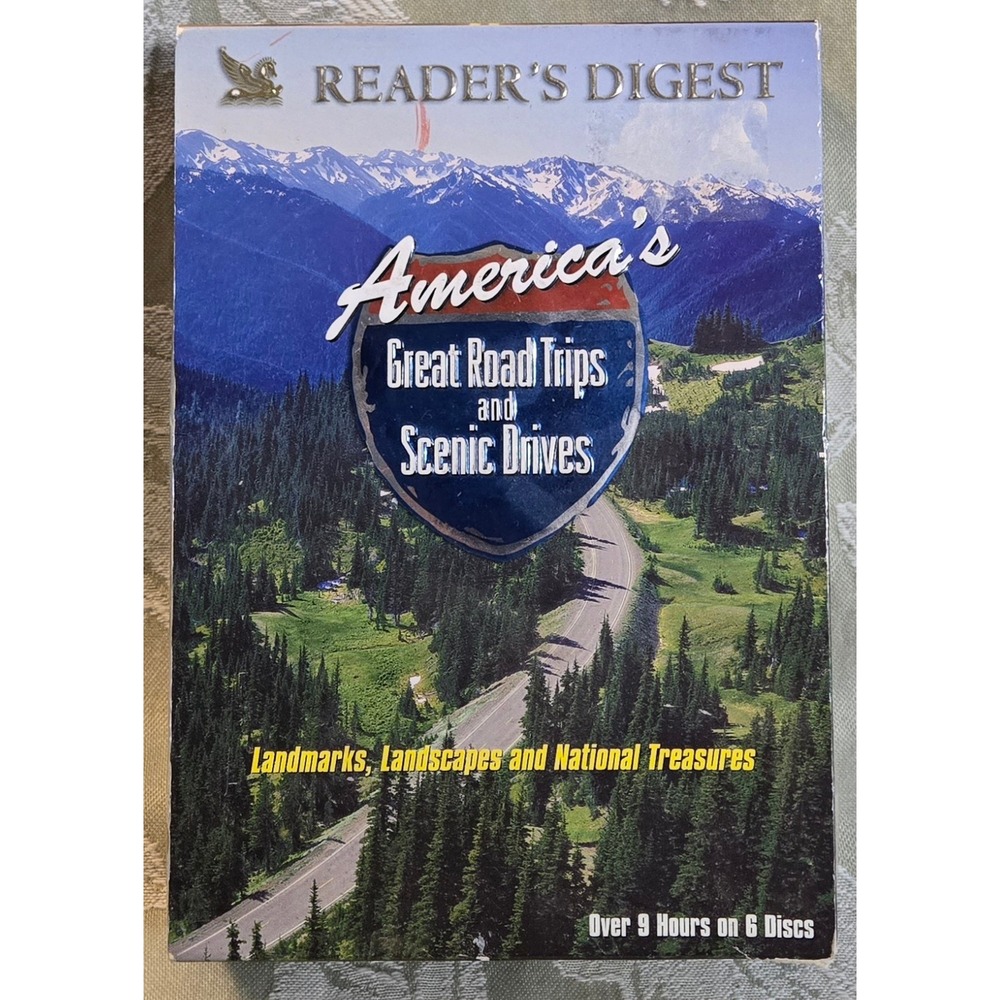 Reader's Digest America's Great Road Trips Scenic Drives 6 DVD Set Travel